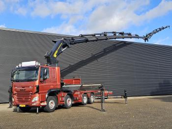 CF 510 8x2 / PALFINGER 110 tm - JIB - WINCH